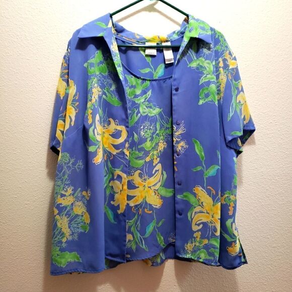 *Emma James 2 piece top, size 20 - Picture 1 of 5
